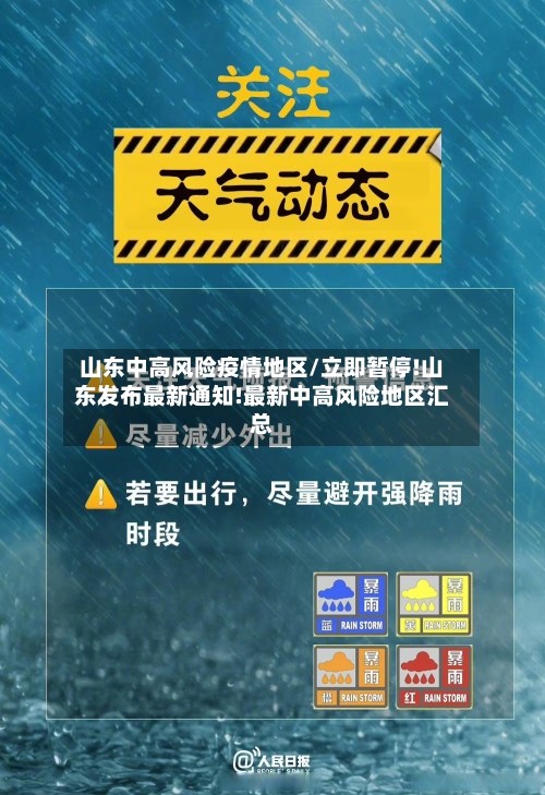山东中高风险疫情地区/立即暂停!山东发布最新通知!最新中高风险地区汇总-第2张图片
