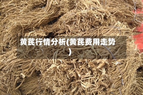 黄芪行情分析(黄芪费用走势)-第1张图片