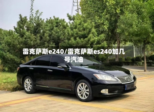 雷克萨斯e240/雷克萨斯es240加几号汽油-第3张图片