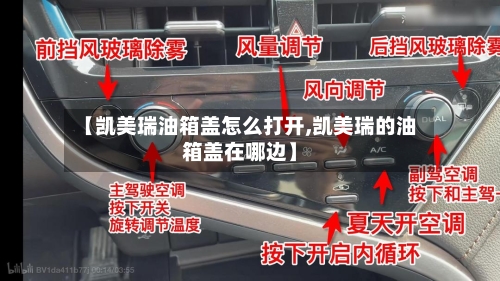 【凯美瑞油箱盖怎么打开,凯美瑞的油箱盖在哪边】-第2张图片