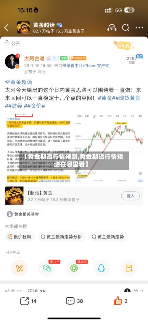 【黄金期货行情预测,黄金期货行情预测在哪里看】-第2张图片