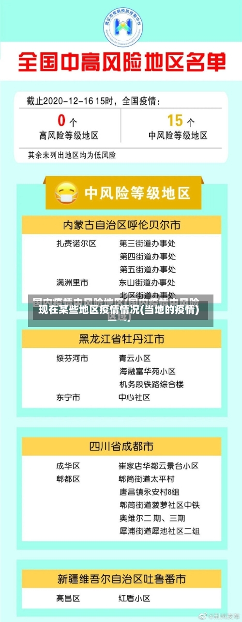 现在某些地区疫情情况(当地的疫情)-第1张图片