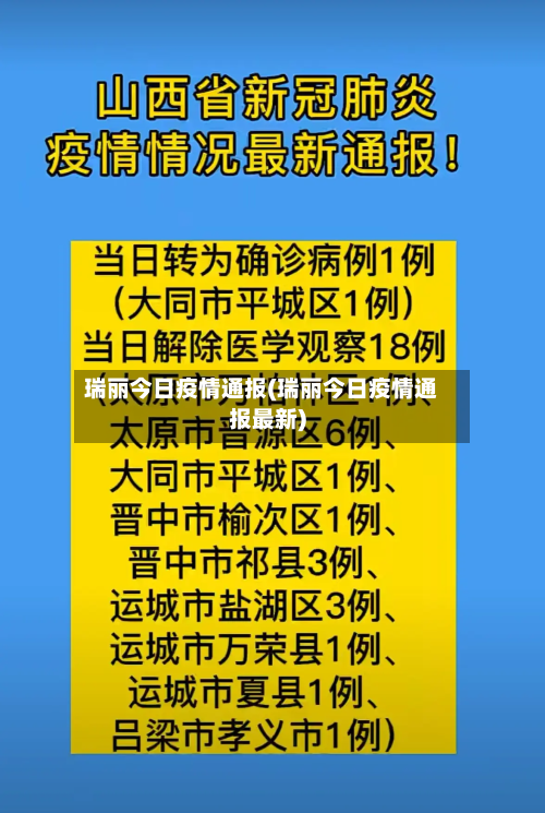 瑞丽今日疫情通报(瑞丽今日疫情通报最新)-第3张图片