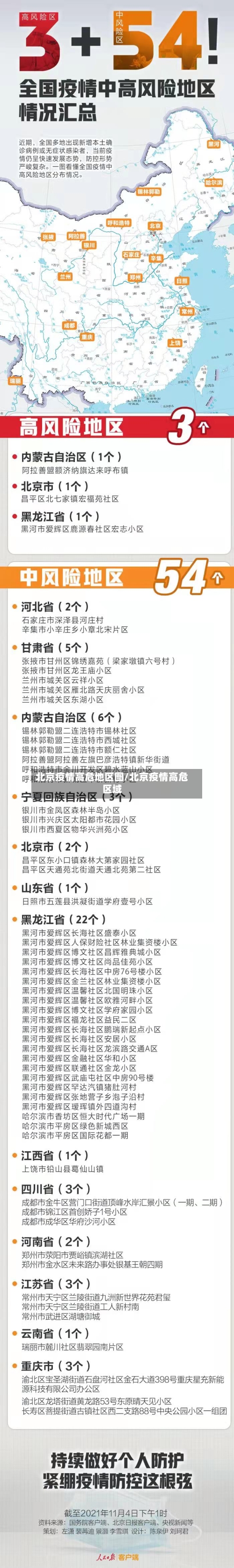 北京疫情高危地区图/北京疫情高危区域-第2张图片