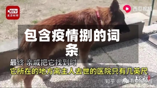 包含疫情捌的词条-第1张图片