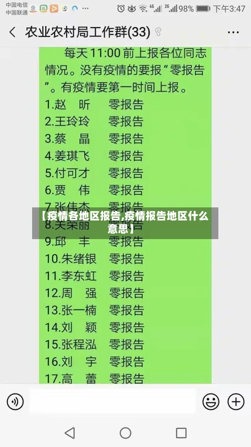 【疫情各地区报告,疫情报告地区什么意思】-第2张图片