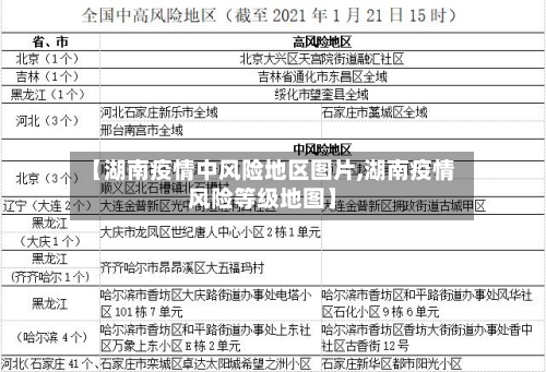 【湖南疫情中风险地区图片,湖南疫情风险等级地图】-第2张图片